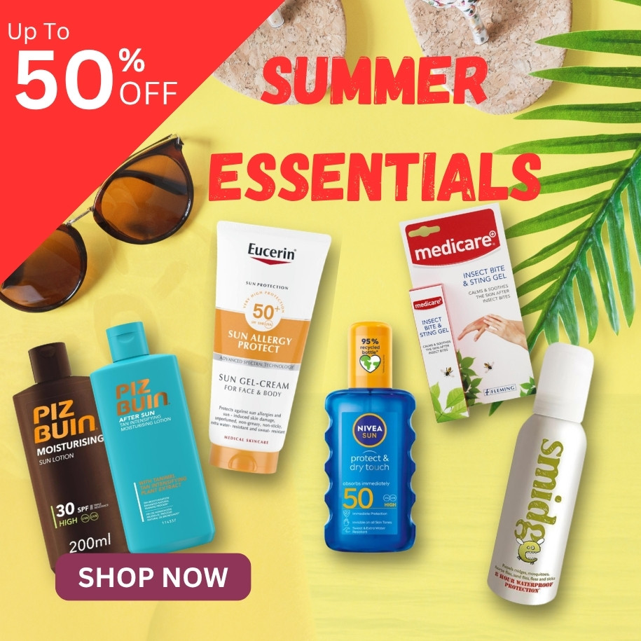 Up to 50% off Summer essentials